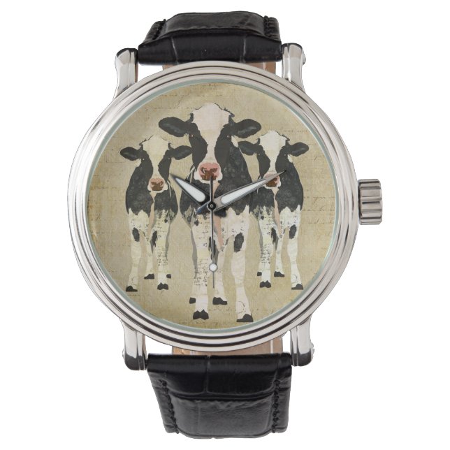 Ornate Cows Watch (Front)