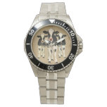 Ornate Cows Watch at Zazzle