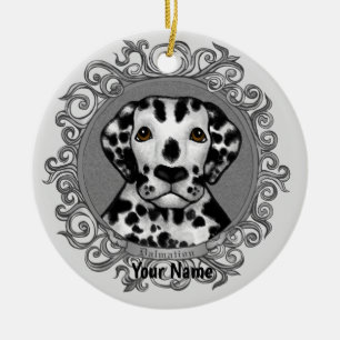 Ornate Dalmatian ornament