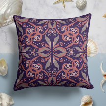 Ornate Elegance in Deep Violet