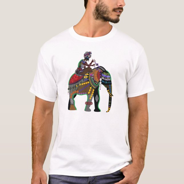 Ornate Elephant T-Shirt (Front)