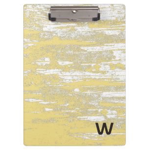 Ornate Elephant Turquoise Stripped Personalized Clipboard