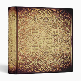 Ornate Embossed Effect Celtic Knot 1" Ring Binder