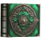 Ornate Emerald Green Leather Photo Album 