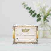 Ornate Fairytale Wedding Table Number Cards (Standing Front)