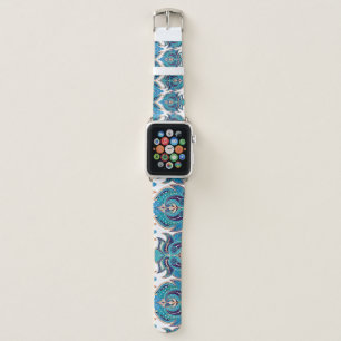 Ornate Floral Borders: Vintage Paisley Design Apple Watch Band