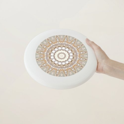Ornate Floral Mandala Pattern Frisbee