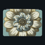 Ornate Floral Medallion on Light Blue Background iPad Mini Cover<br><div class="desc">A light blue background serves as the accent to this ornate floral medallion painting by Vision Studio. Layers of leaves multiply the beauty of the flower,  giving it a very life-like quality. Purchase it today and let it bloom in your home!</div>