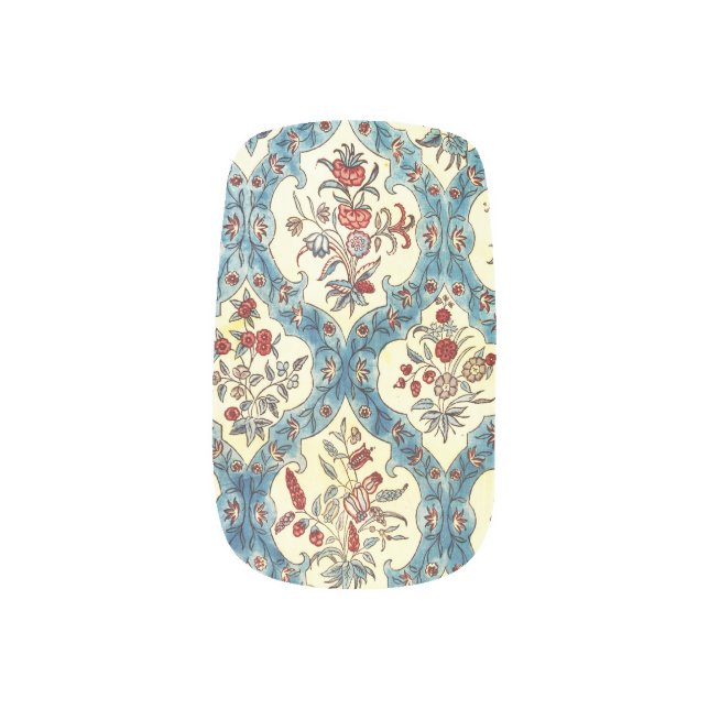 Ornate Floral  Minx Nail Art (Left Thumb)