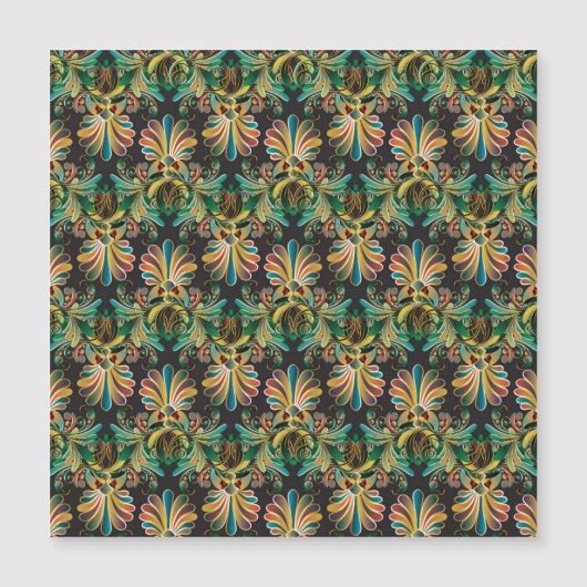Ornate Flower Luxury Wallpaper (Front)