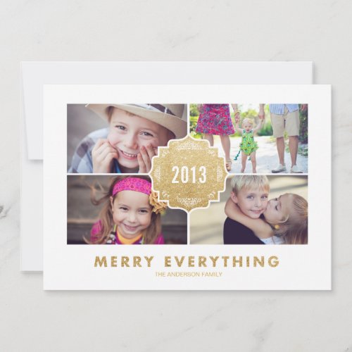 ORNATE FRAME | HOLIDAY PHOTO CARD