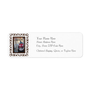 Ornate Framed Gondola in Venezia Label
