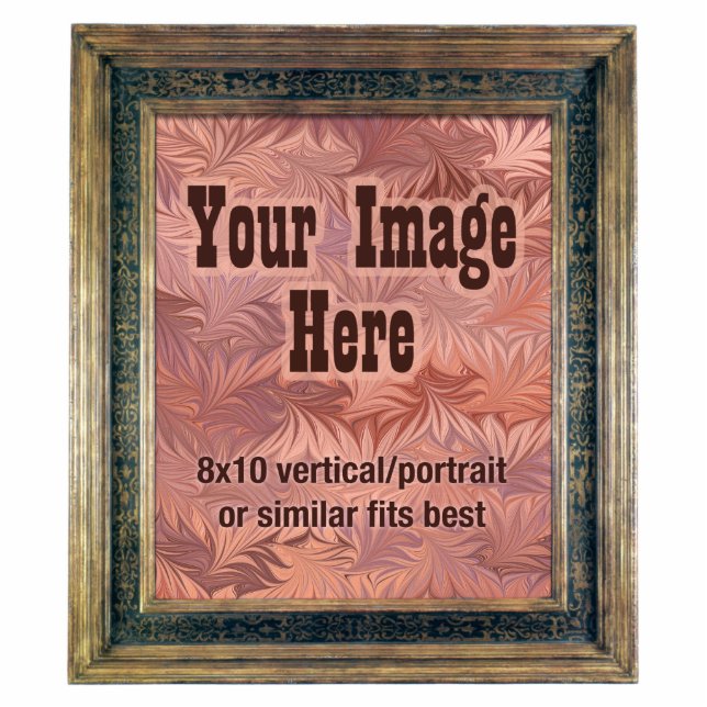 Ornate Gold Frame Cutout (Front)