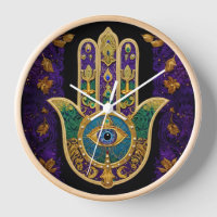  Ornate Gold Third Eye Hamsa