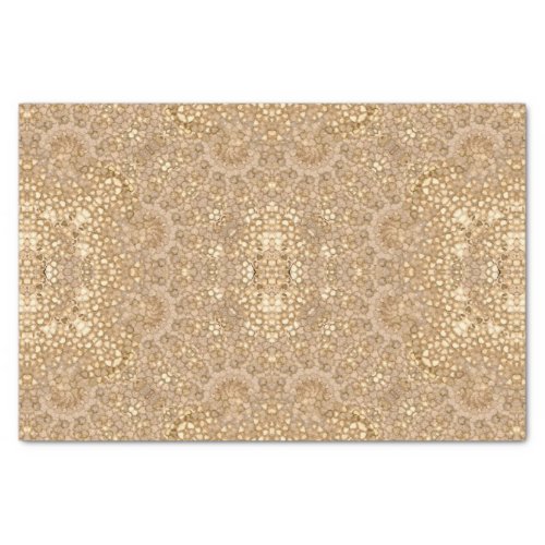 Ornate Golden Baroque Design Tissue Paper