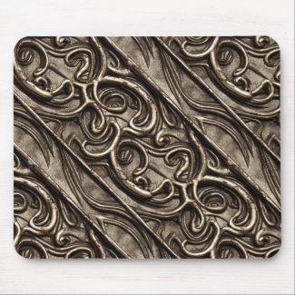 Ornate Gothic Abstract Flowing Metal