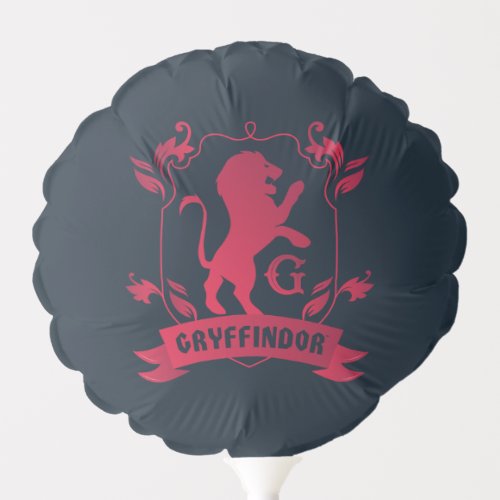 Ornate GRYFFINDOR House Crest Balloon