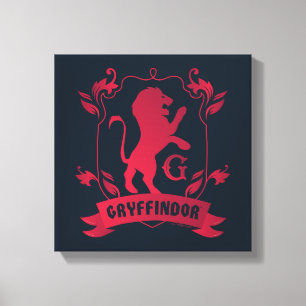 Ornate GRYFFINDOR™ House Crest Canvas Print