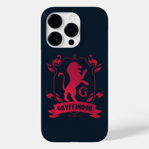 Ornate GRYFFINDOR House Crest Case_Mate iPhone 14 Pro Case