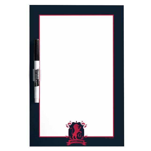 Ornate GRYFFINDOR™ House Crest Dry Erase Board (Front)