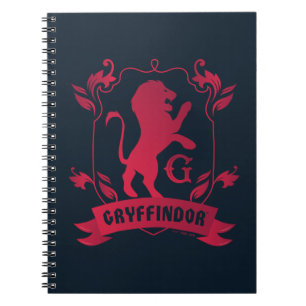 Ornate GRYFFINDOR™ House Crest Notebook