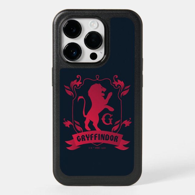 Ornate GRYFFINDOR™ House Crest Otterbox iPhone Case (Back)