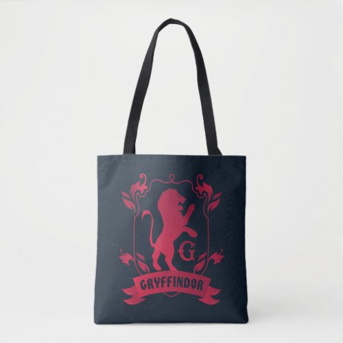 Ornate GRYFFINDOR House Crest Tote Bag