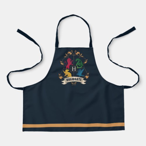 Ornate HOGWARTS House Crest Apron