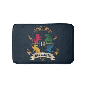 Ornate HOGWARTS™ House Crest Bath Mat