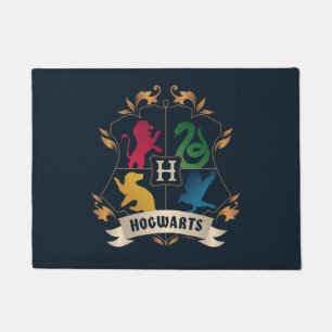 Ornate HOGWARTS™ House Crest Doormat