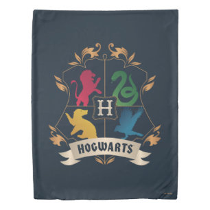 Ornate HOGWARTS™ House Crest Duvet Cover