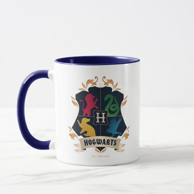 Ornate HOGWARTS™ House Crest Mug (Left)