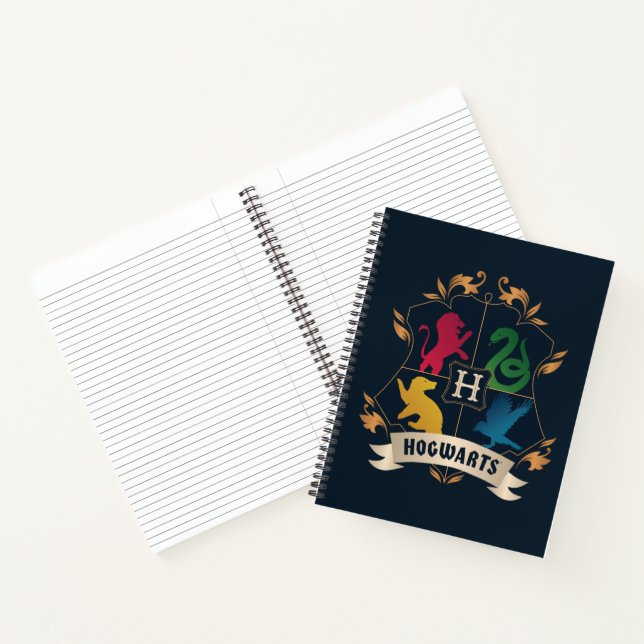 Ornate HOGWARTS™ House Crest Notebook (Inside)