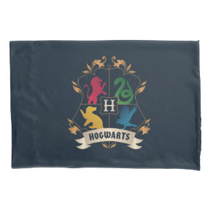 Ornate HOGWARTS™ House Crest Pillow Case