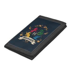 Ornate HOGWARTS™ House Crest Trifold Wallet