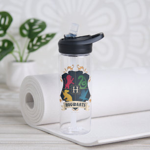 Ornate HOGWARTS™ House Crest Water Bottle
