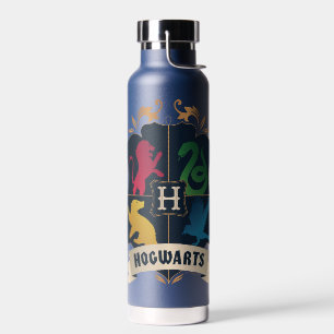 Ornate HOGWARTS™ House Crest Water Bottle