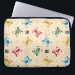 Ornate HOGWARTS™ House Crests Pattern Laptop Sleeve<br><div class="desc">HARRY POTTER™ | Check out this HOGWARTS™ House pattern featuring GRYFFINDOR™,  SLYTHERIN™,  RAVENCLAW™,  and HUFFLEPUFF™ House Crests!</div>