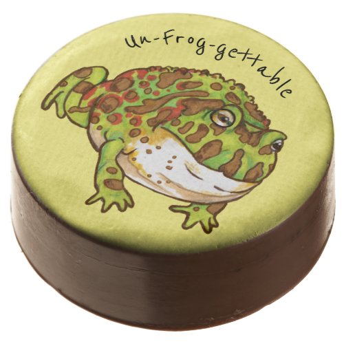 Ornate Horned Frog un_Frog_gettable Chocolate Covered Oreo