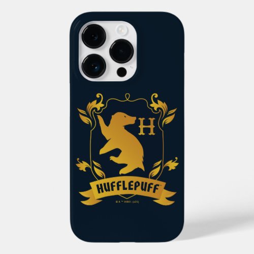 Ornate HUFFLEPUFFâ House Crest Case_Mate iPhone 14 Pro Case