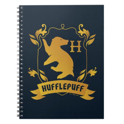 Ornate HUFFLEPUFFâ House Crest Notebook