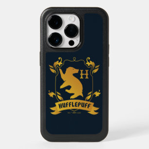 Ornate HUFFLEPUFF™ House Crest OtterBox iPhone 14 Pro Case