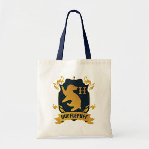 Ornate HUFFLEPUFF™ House Crest Tote Bag