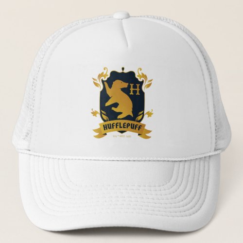 Ornate HUFFLEPUFFâ House Crest Trucker Hat