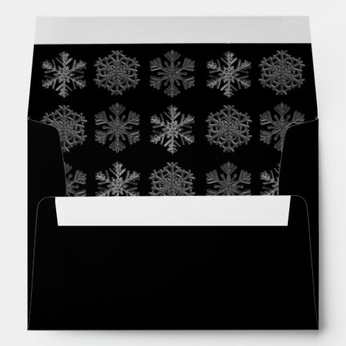 Ornate Ice Crystals Envelope