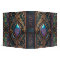 Ornate Iridescent Gilded Leather Book of Shadows