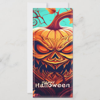 Ornate Jack-o-Lantern Twisted Branch Halloween