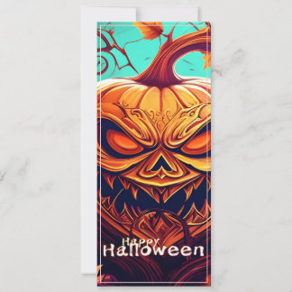 Ornate Jack-o-Lantern Twisted Branch Halloween