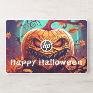 Ornate Jack-o-Lantern Twisted Branch Halloween HP Laptop Skin