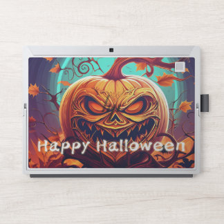 Ornate Jack-o-Lantern Twisted Branch Halloween HP Laptop Skin